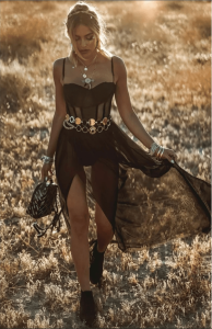 Spitzenkleid Damen Trägerlos Midi Sommer Elegant