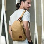 Sichere Canvas Sling Bag – wasserdicht für Reise & Alltag