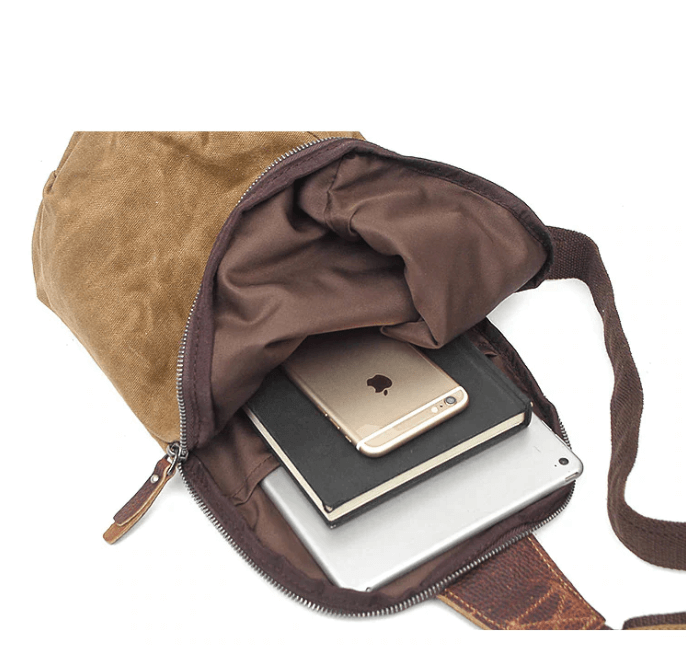 Sichere Canvas Sling Bag – wasserdicht für Reise & Alltag – Bild 6