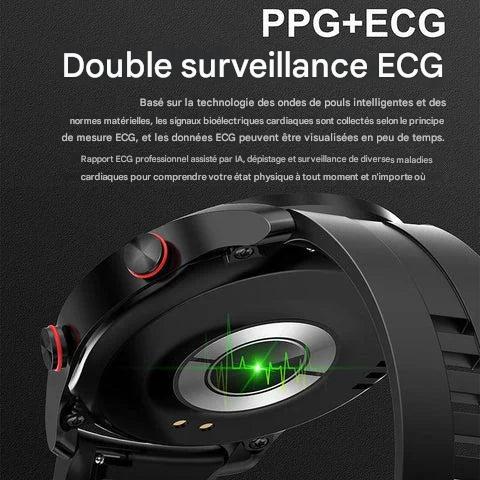 Smartwatch mit Blutzucker-, Herzfrequenz- & NFC-Zahlung – Bild 4