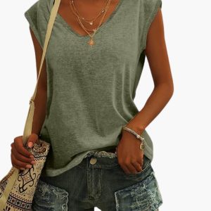 Damen Top atmungsaktiv Stretch-Material formstabil