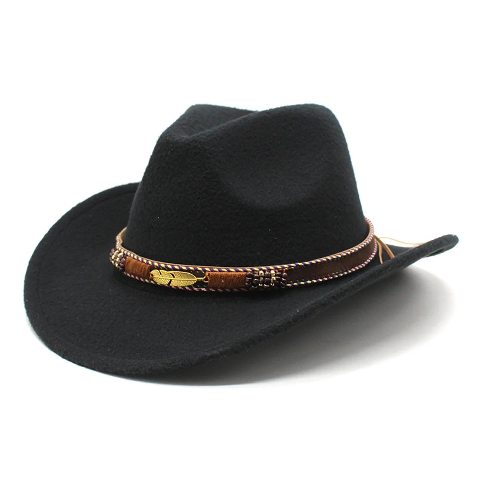 Hut Westernstil mit Kordeldetail für Sonnenschutz – Bild 2
