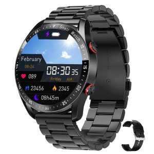 Smartwatch mit Blutzucker-, Herzfrequenz- & NFC-Zahlung
