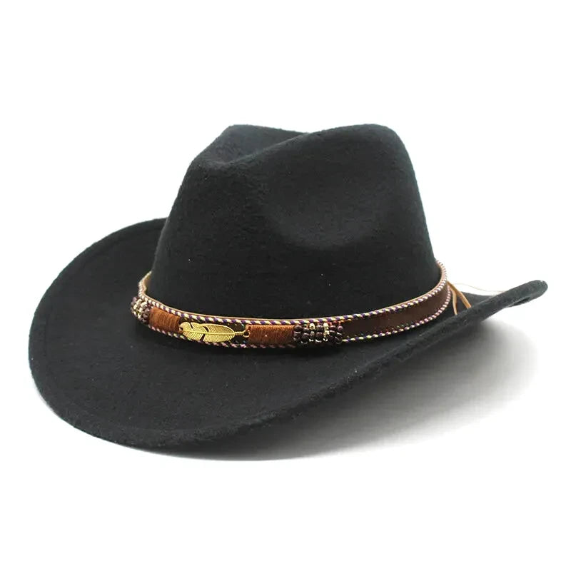 Hut Westernstil mit Kordeldetail für Sonnenschutz – Bild 11