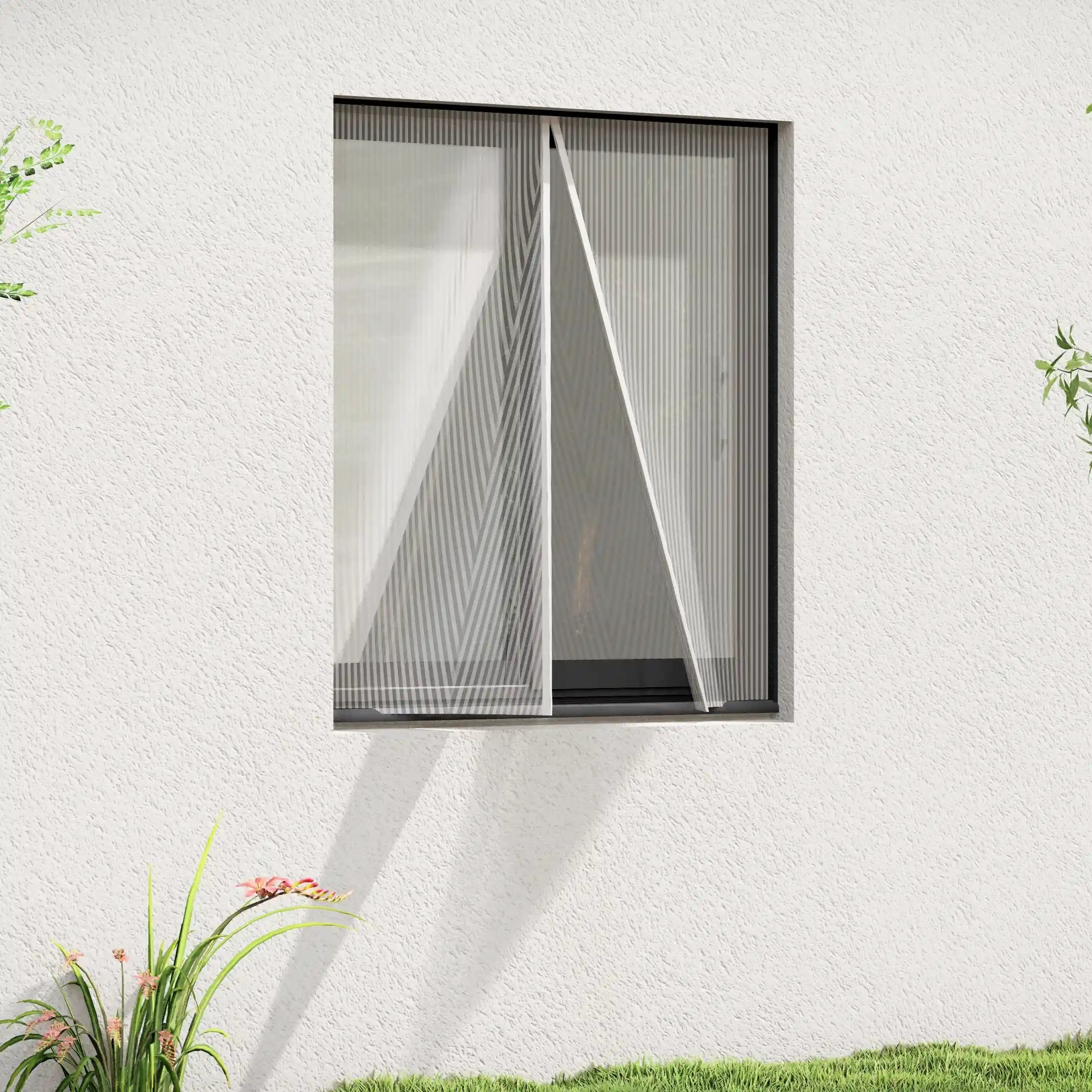 Fliegengitter magnetisch bohrfrei für Fenster