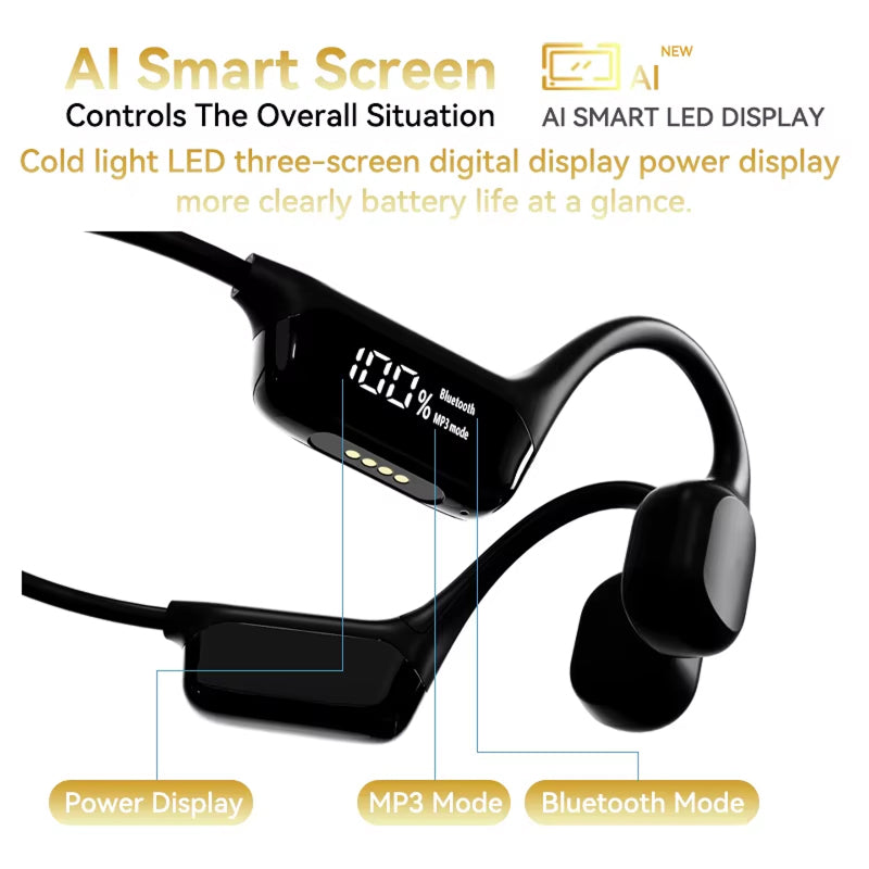 Knochenleitungskopfhörer MP3 32GB IPX8 Wasserdicht Sport – Bild 7