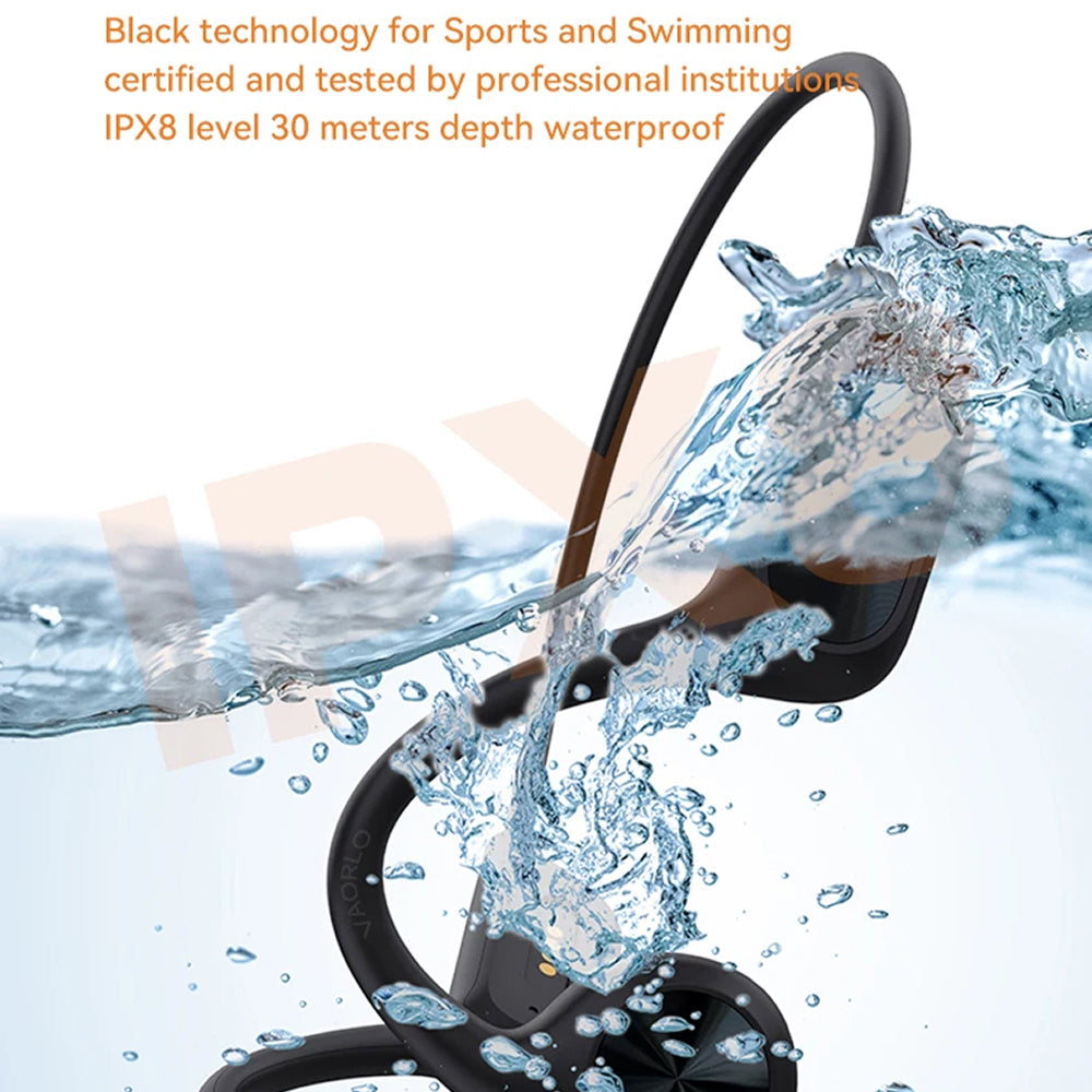 Knochenleitungskopfhörer MP3 32GB IPX8 Wasserdicht Sport – Bild 16