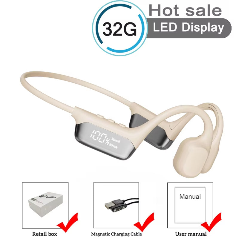 Knochenleitungskopfhörer MP3 32GB IPX8 Wasserdicht Sport – Bild 20