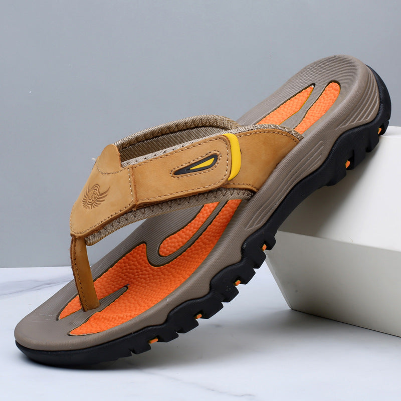 Herren Sandalen mit Fußgewölbestütze & Komfort-Innensohle – Bild 3