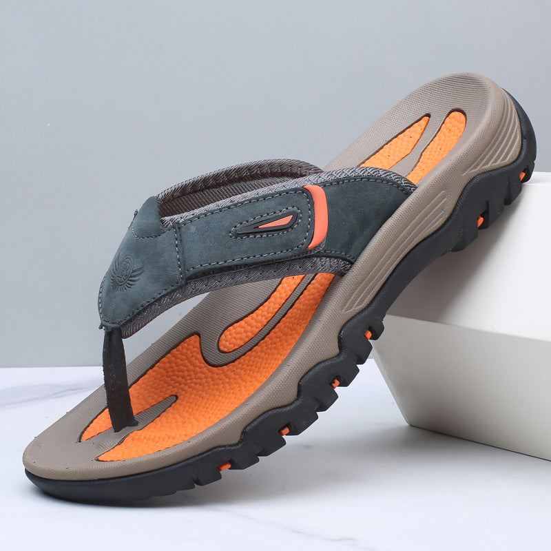 Herren Sandalen mit Fußgewölbestütze & Komfort-Innensohle – Bild 4