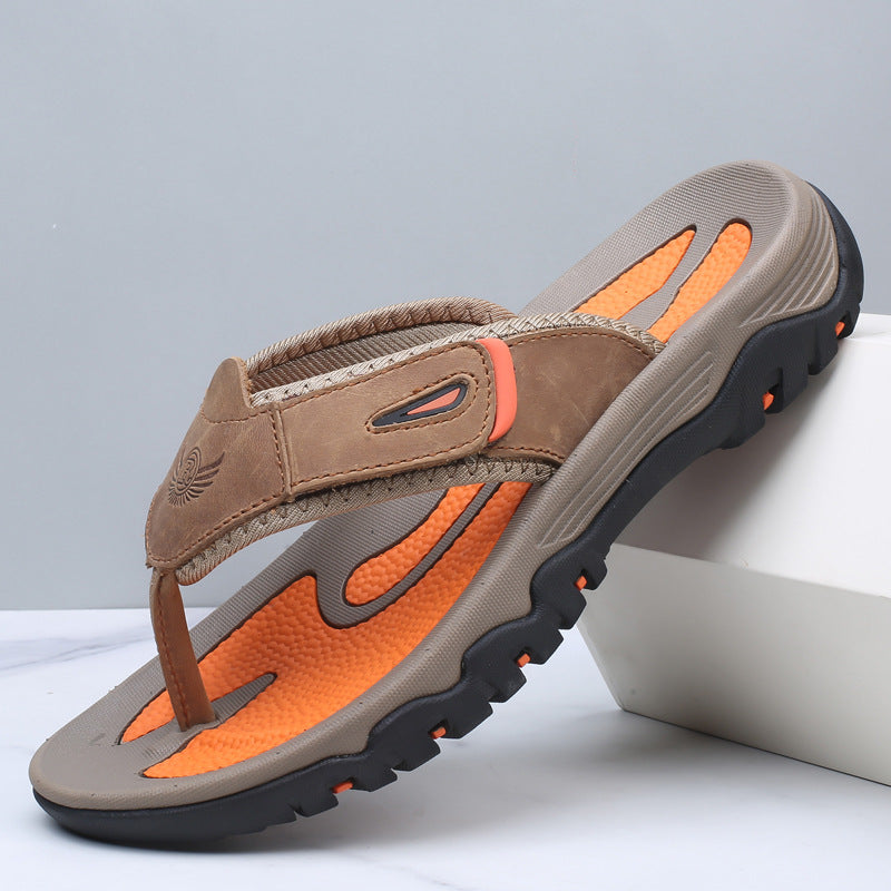 Herren Sandalen mit Fußgewölbestütze & Komfort-Innensohle – Bild 7