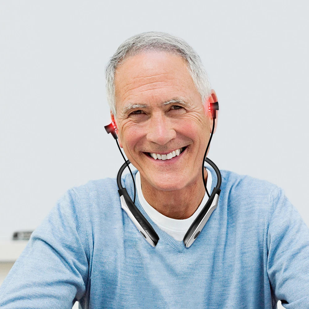Tinnitus Rotlichttherapiegerät für Ohren & Nase 650nm Laser – Bild 11