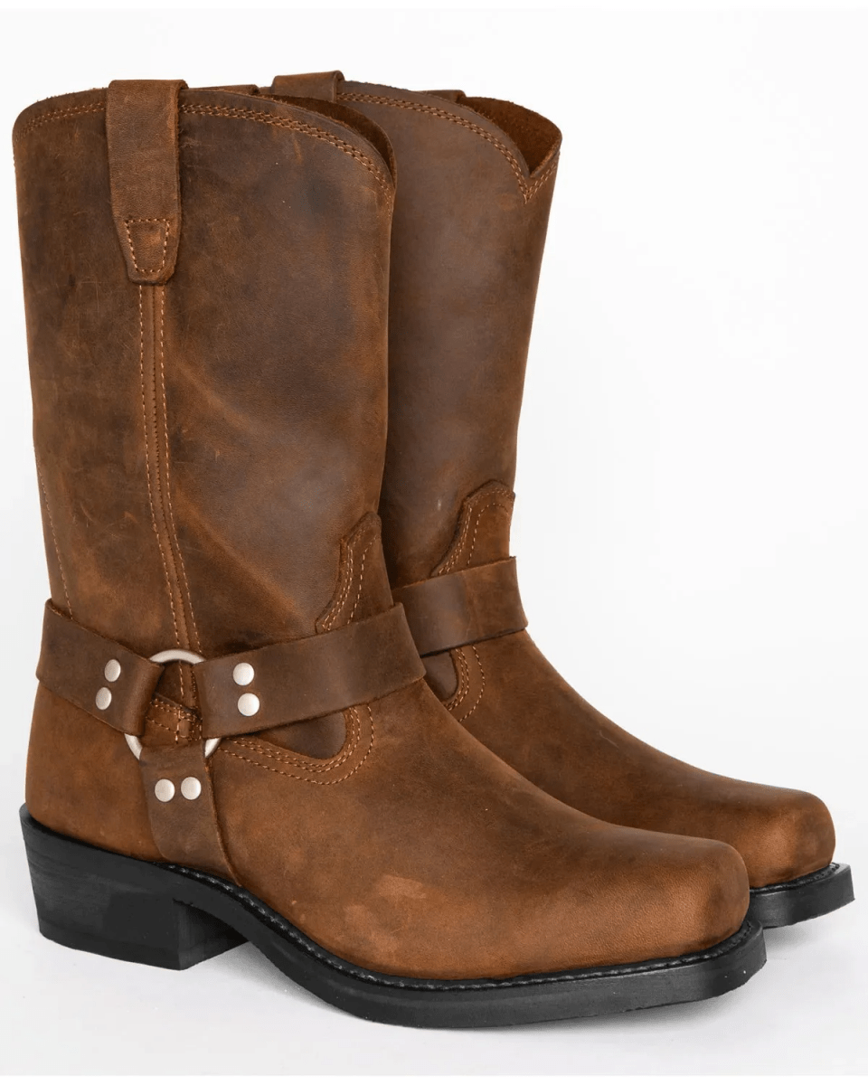 Herren Stiefel PU-Leder ölbeständige Sohle – Bild 7