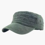 Herren Kappe Militärstil mit verstellbarem Riemen