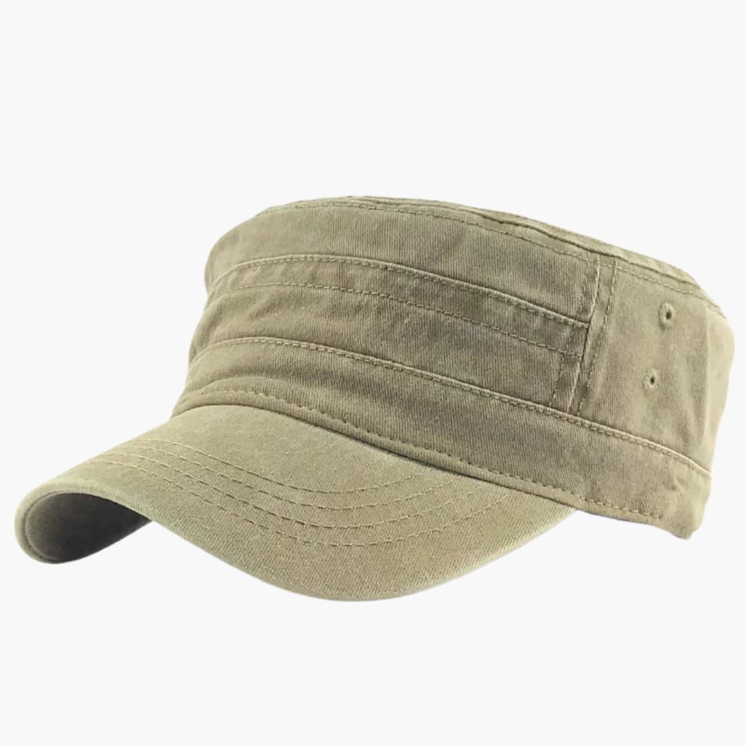 Herren Kappe Militärstil mit verstellbarem Riemen – Bild 4