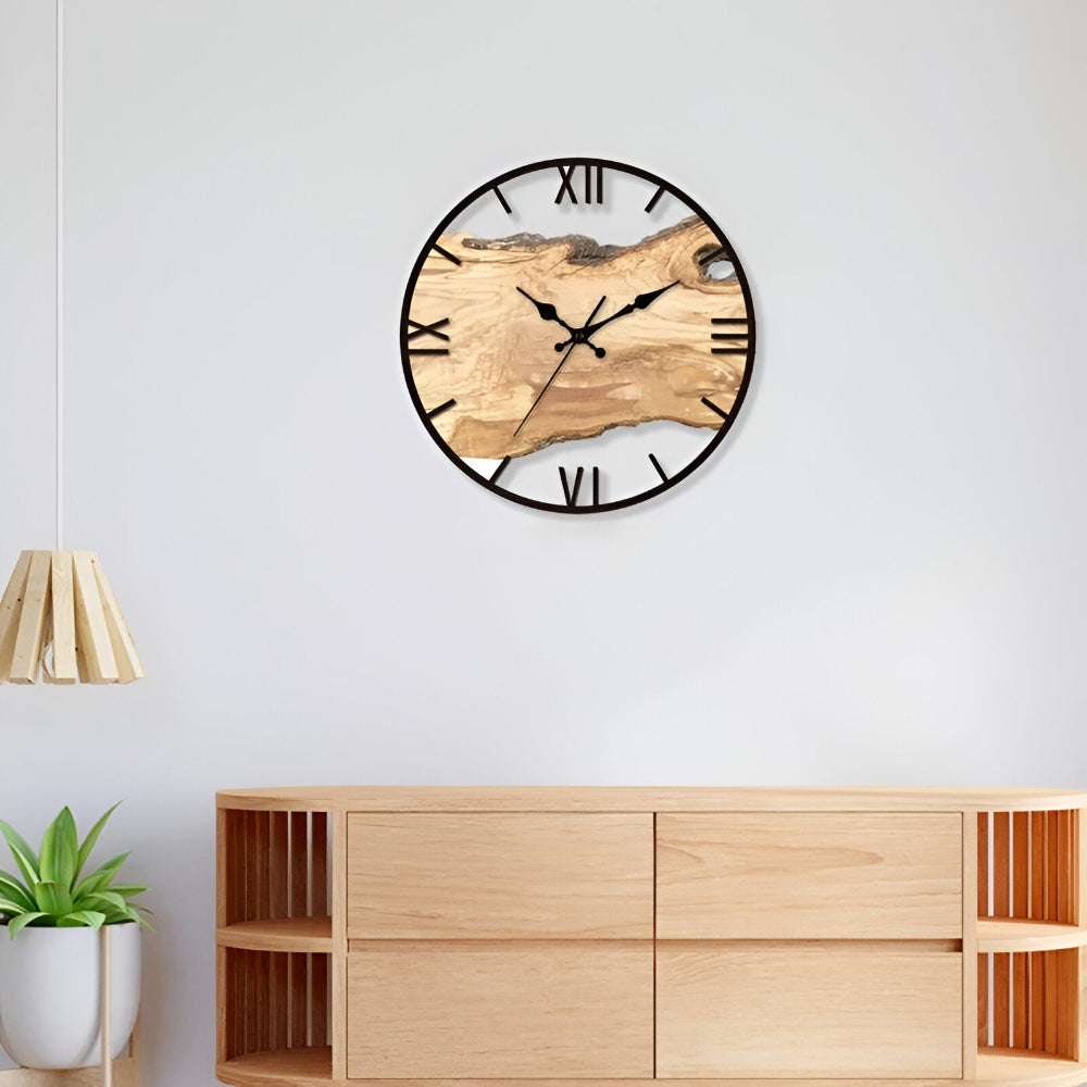 Acryl Wanduhr geräuschlos 30cm für modernes Zuhause – Bild 3