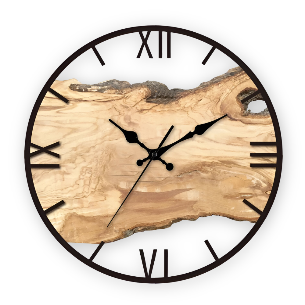 Acryl Wanduhr geräuschlos 30cm für modernes Zuhause – Bild 2