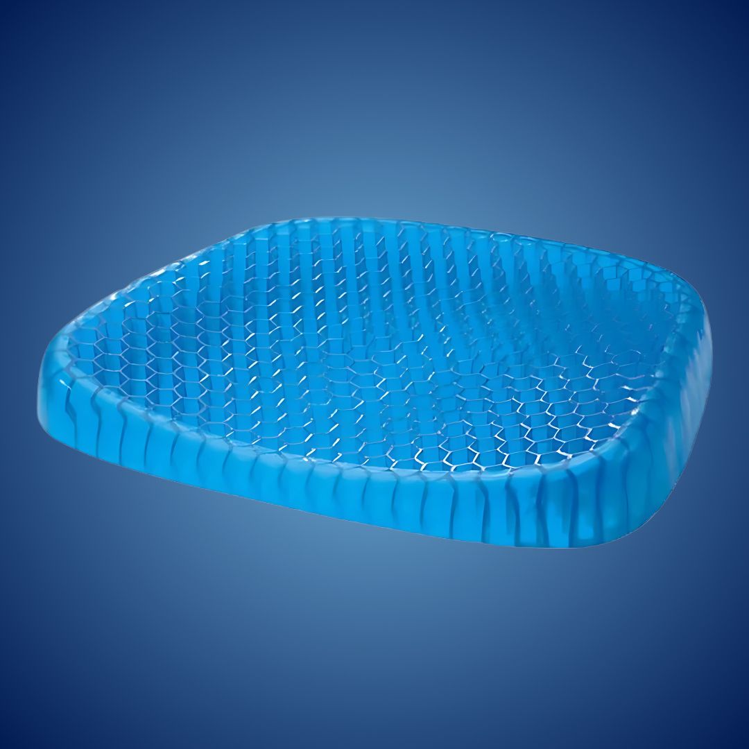 Orthopädisches Gel Sitzkissen | Gleichmäßige Gewichtsverteilung – Bild 4