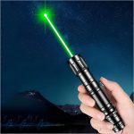 Grüner Laserpointer USB wiederaufladbar 532nm bis 2000m Reichweite