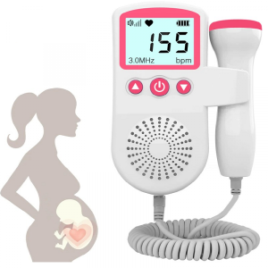 Baby-Herzschlagmonitor für Schwangere mit LCD-Anzeige