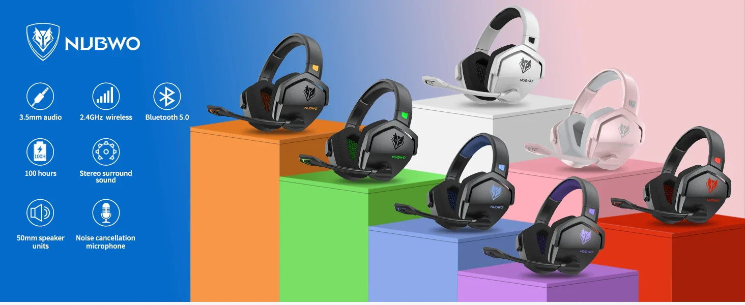 Gaming Headset Dual-Funk Aktive Geräuschunterdrückung 100 Std. – Bild 18