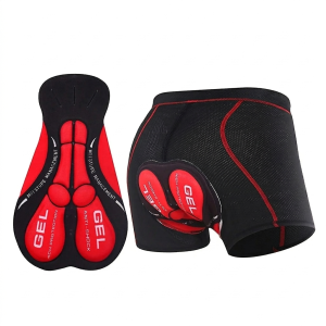 Fahrradhose Unisex mit atmungsaktivem Gelpolster