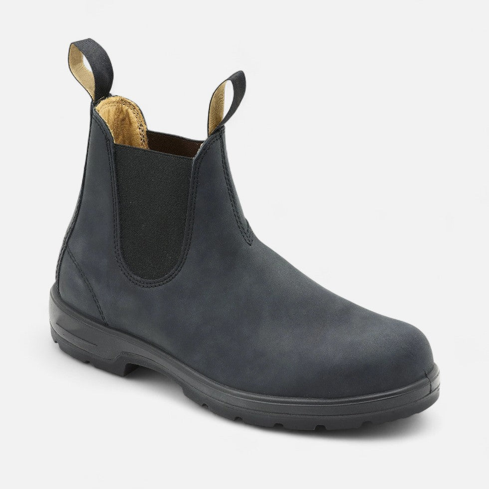 Herren Stiefeletten mit rutschfester Sohle und PU-Leder – Bild 3