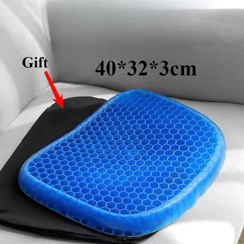 Orthopädisches Gel Sitzkissen | Gleichmäßige Gewichtsverteilung – Bild 2