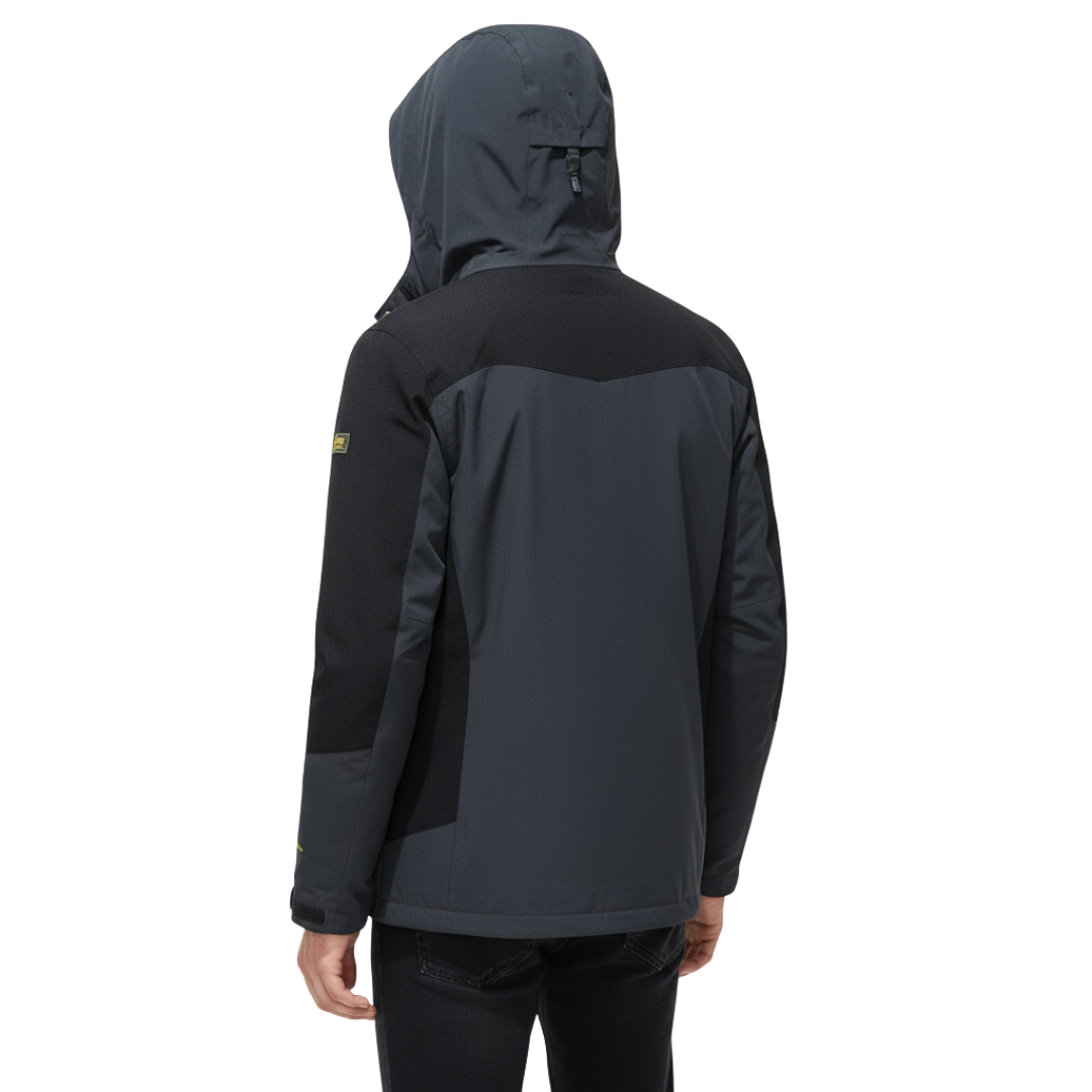 Herren Wanderjacke wasserdicht winddicht für Outdoor Trekking – Bild 23