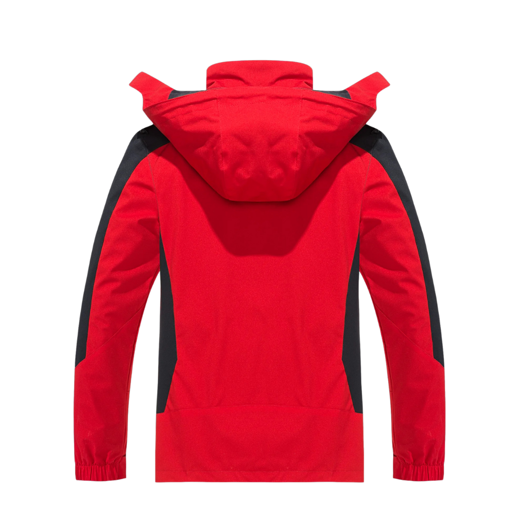 Herren Wanderjacke wasserdicht winddicht für Outdoor Trekking – Bild 14