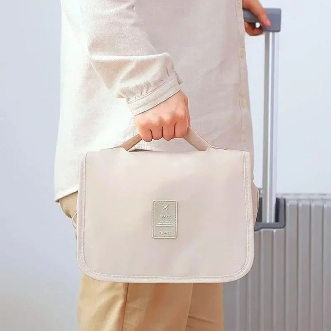 Toilettentasche aufhängbar Reise Organizer Twill-Oxford – Bild 17