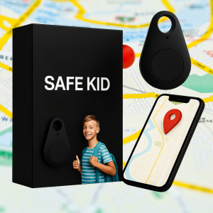 Kinder GPS-Tracker für präzise Ortung | SOS-Funktion | Abo-frei