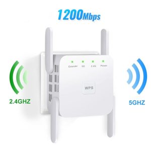 WLAN Repeater Dual-Band 1200 Mbit/s Universelle Kompatibilität