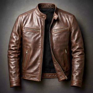 Herren Jacke Vintage Stil Atmungsaktiv Verstärkte Nähte