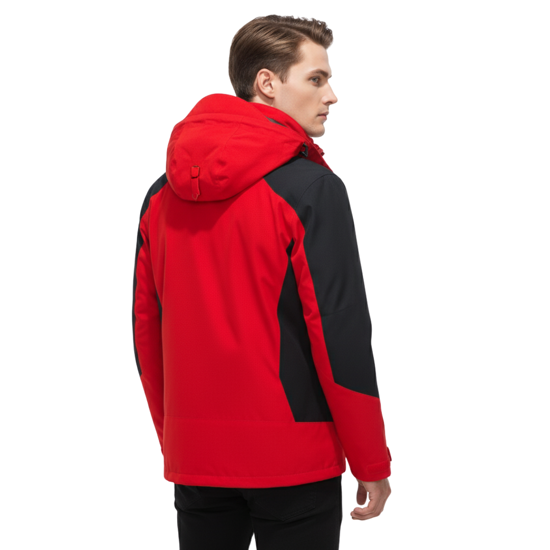 Herren Wanderjacke wasserdicht winddicht für Outdoor Trekking – Bild 11