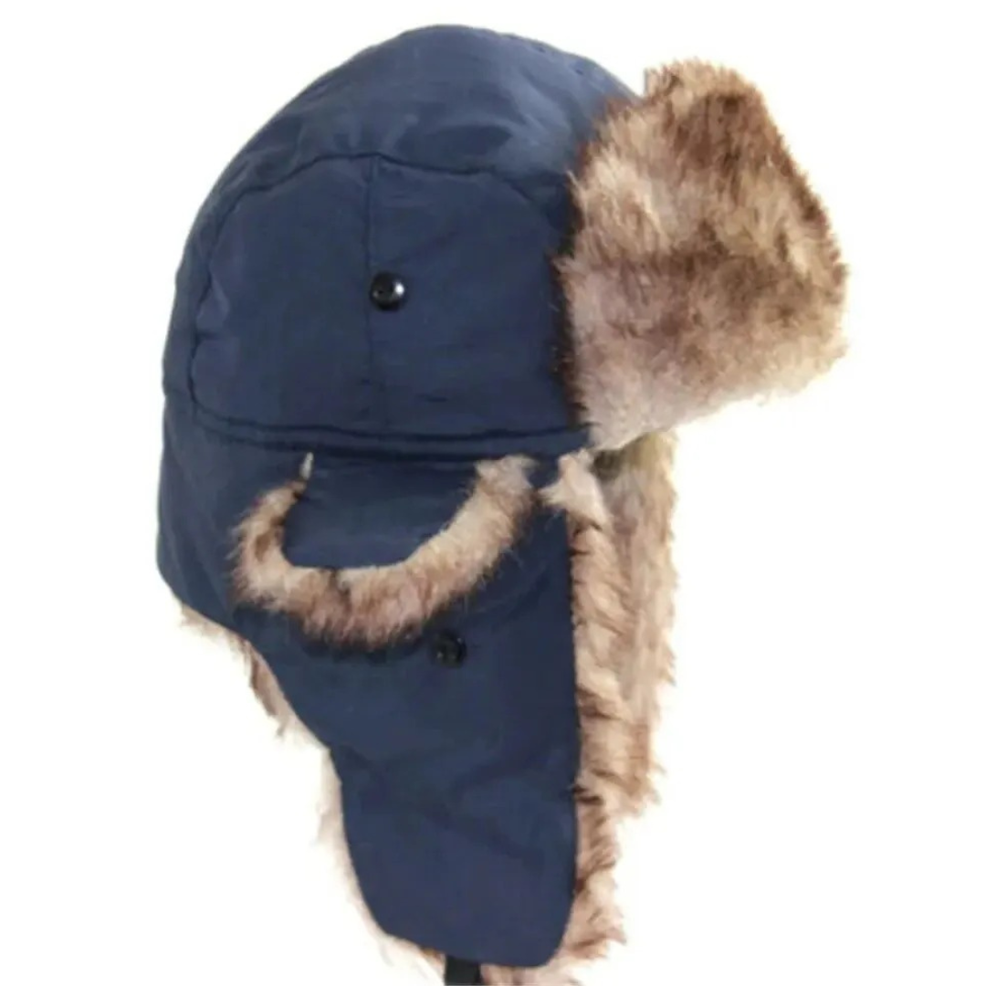 Mütze Unisex winddicht gefüttert mit Ohrklappen – Bild 4