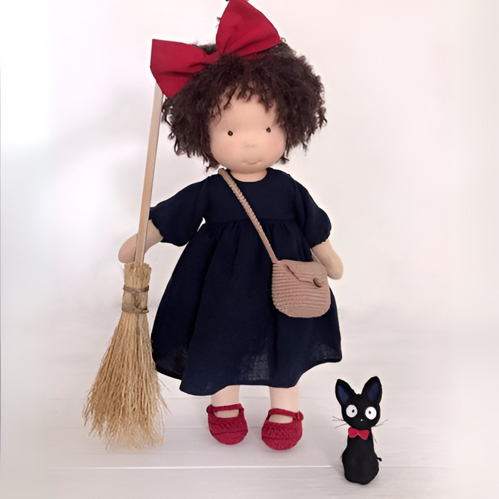 Waldorfpuppe Hypoallergen Natürliche Materialien 35 cm – Bild 32