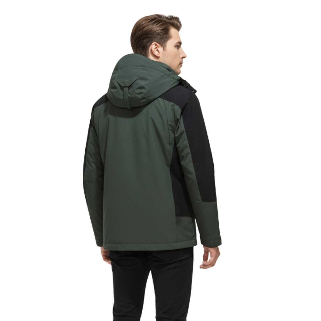 Herren Wanderjacke wasserdicht winddicht für Outdoor Trekking – Bild 21