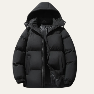 Herren Steppjacke windabweisend Kapuze Outdoor