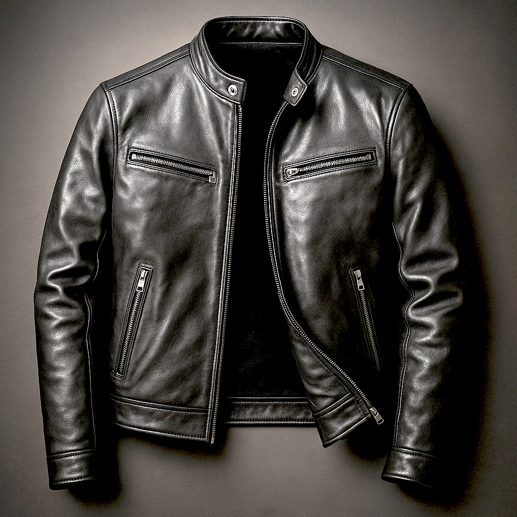 Herren Jacke Vintage Stil Atmungsaktiv Verstärkte Nähte – Bild 2
