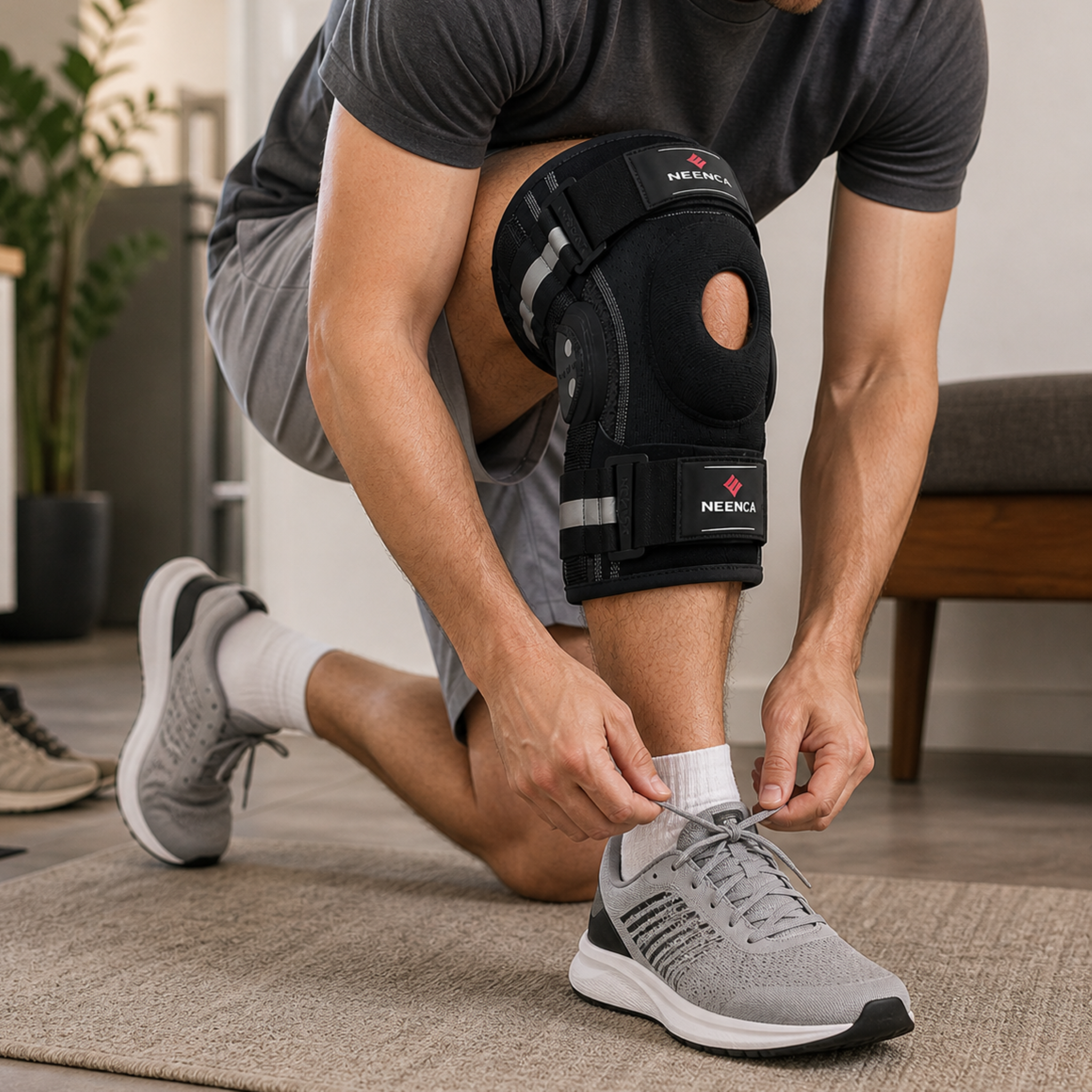 Knieorthese mit Gelenk | Offene Patella, Schmerzlinderung – Bild 14