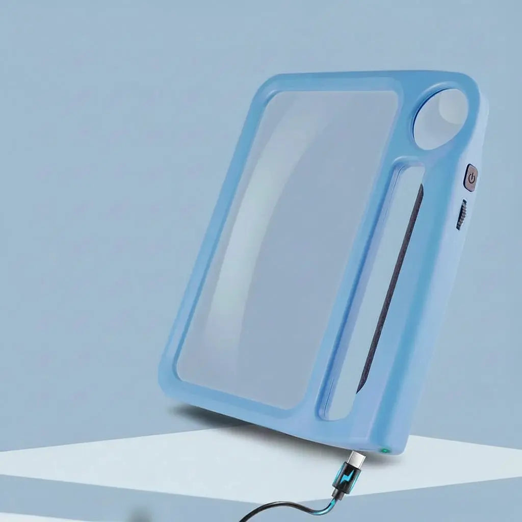 LED Leselupe mit ergonomischem Griff für präzises Arbeiten – Bild 4