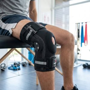 Knieorthese mit Gelenk | Offene Patella, Schmerzlinderung