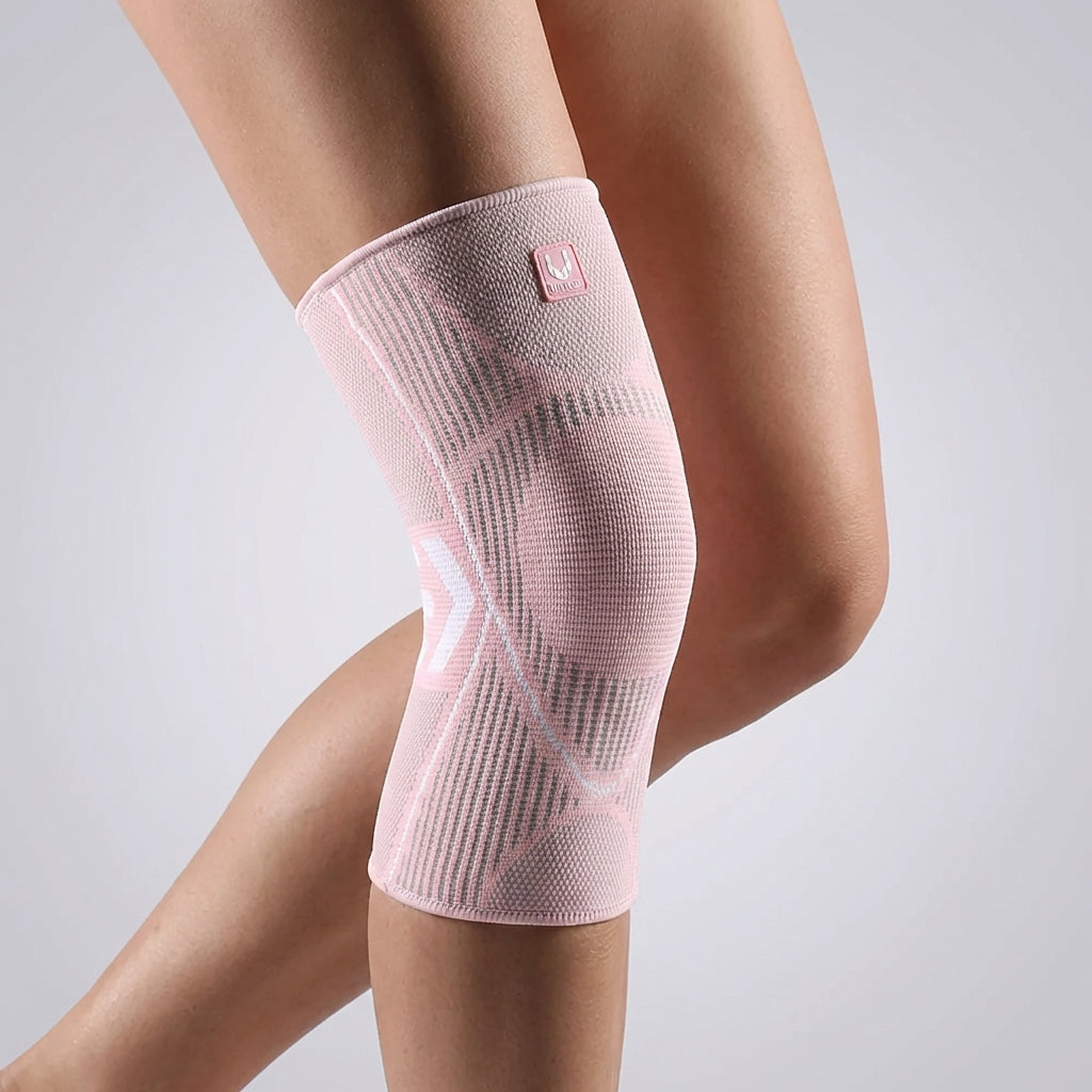 Kniebandage Kompression Sport Alltag Schmerzlinderung – Bild 3