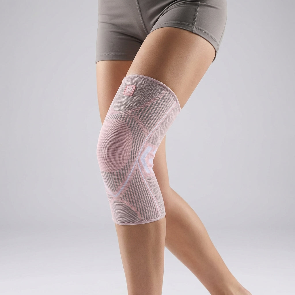 Kniebandage Kompression Sport Alltag Schmerzlinderung – Bild 9