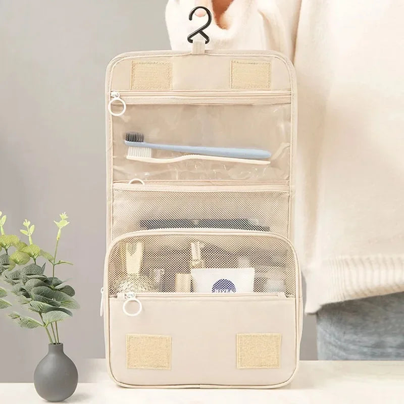 Toilettentasche aufhängbar Reise Organizer Twill-Oxford – Bild 16