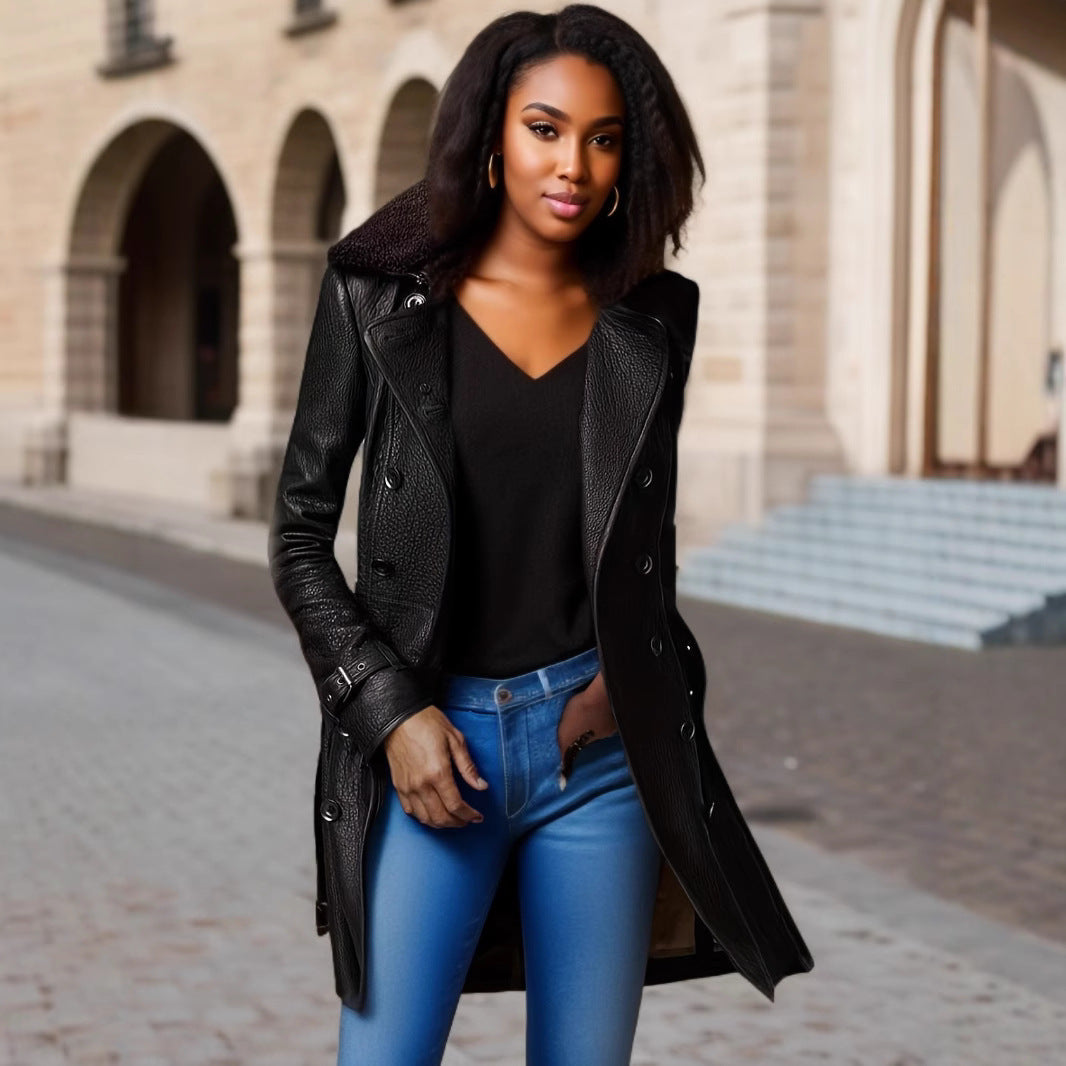 Damen Jacke mit elegantem Schnitt und praktischen Taschen – Bild 4
