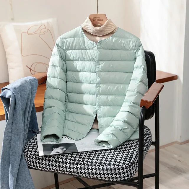 Damen Jacke Baumwolle leicht elegant Frühling – Bild 5