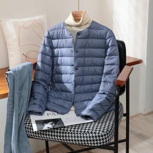 Damen Jacke Baumwolle leicht elegant Frühling