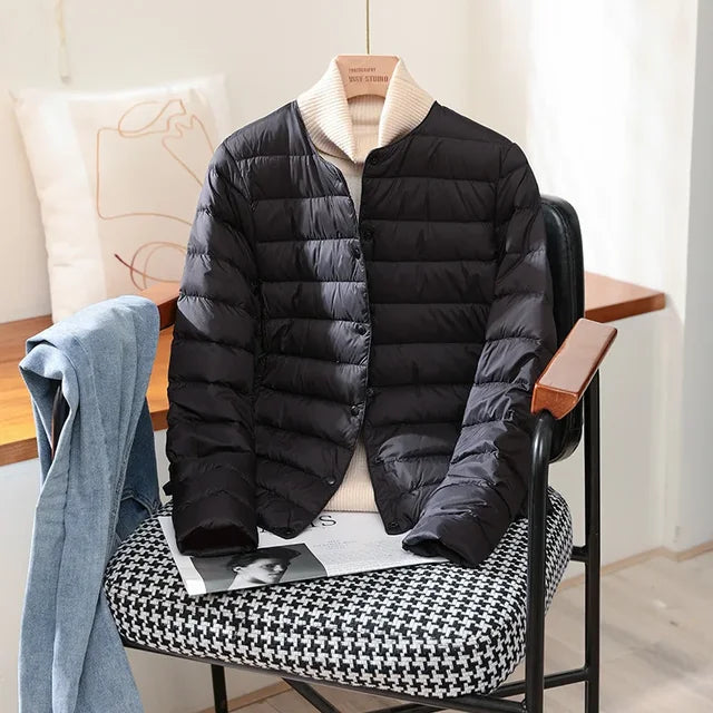 Damen Jacke Baumwolle leicht elegant Frühling – Bild 3